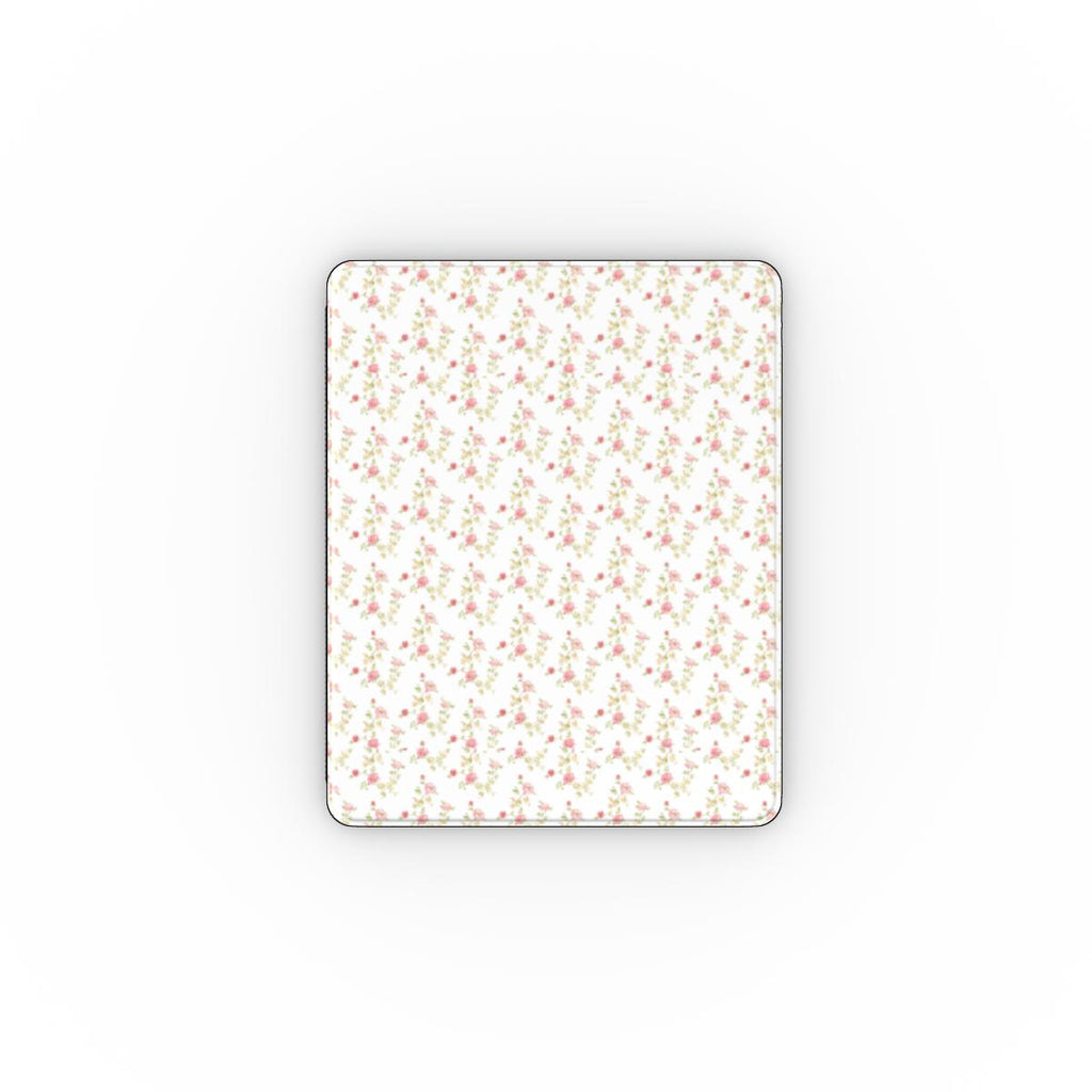 Pink rose floral Apple iPad Case