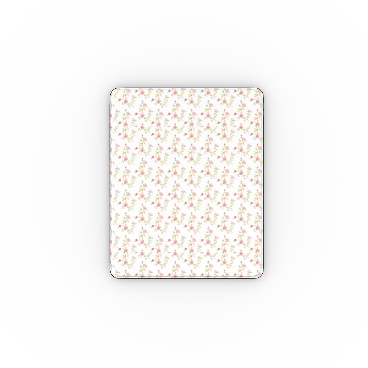 Pink rose floral Apple iPad Case