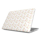 Pink rose floral MacBook Case