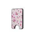Pink little rose floral Magnetic wallet