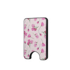 Pink little rose floral Magnetic wallet