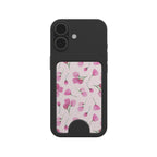 Pink little rose floral Magnetic wallet