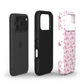 Pink little rose floral Tough Phone Case