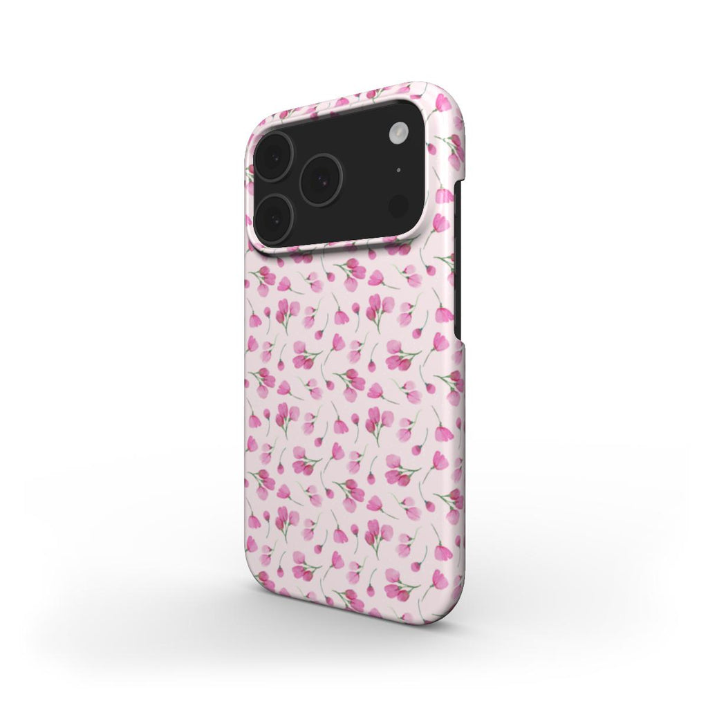 Pink little rose floral Phone Case