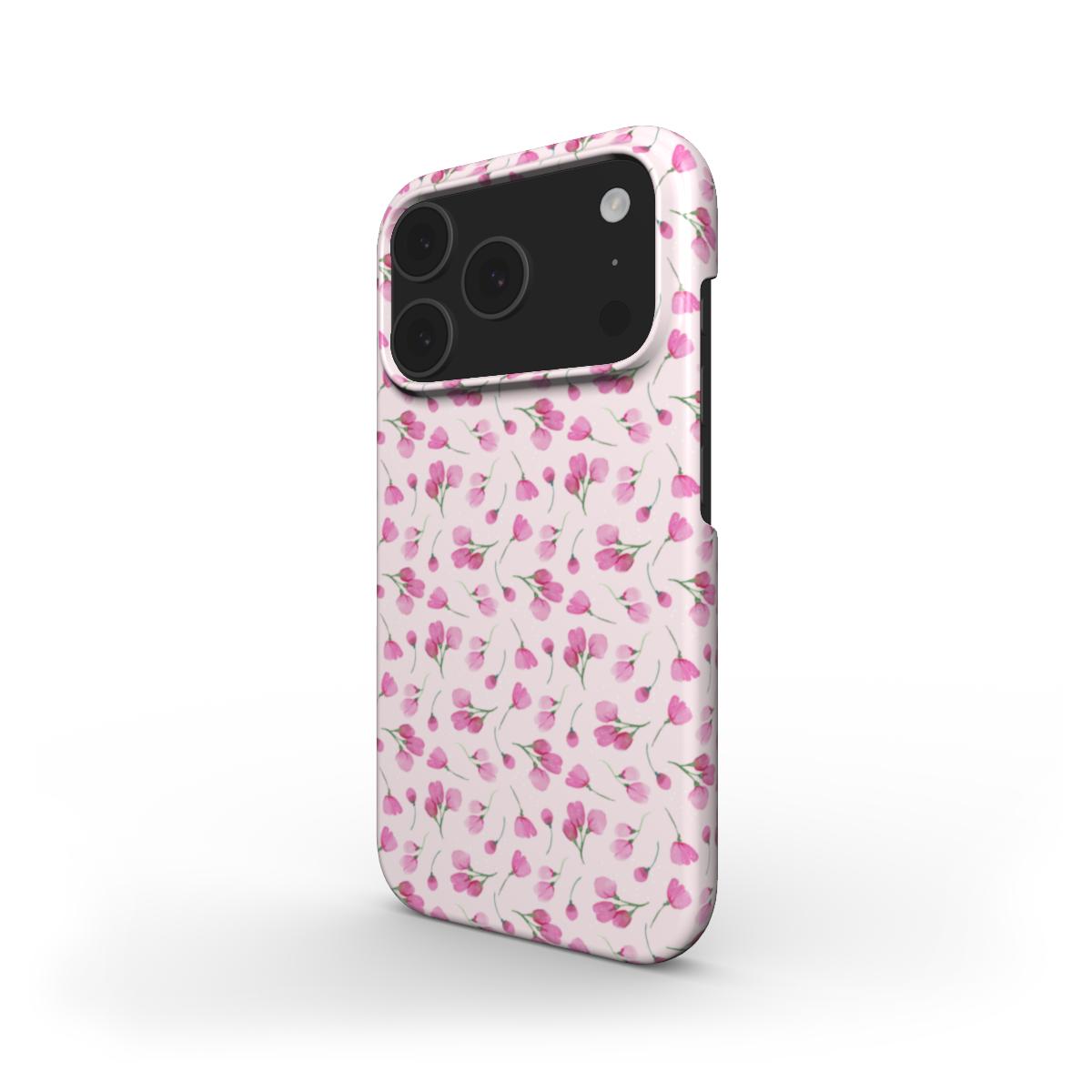 Pink little rose floral Phone Case