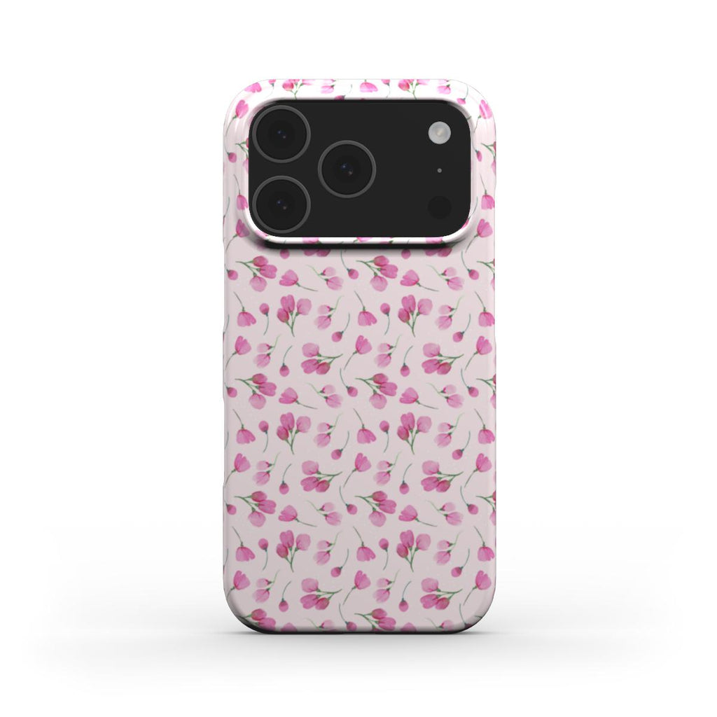Pink little rose floral Phone Case
