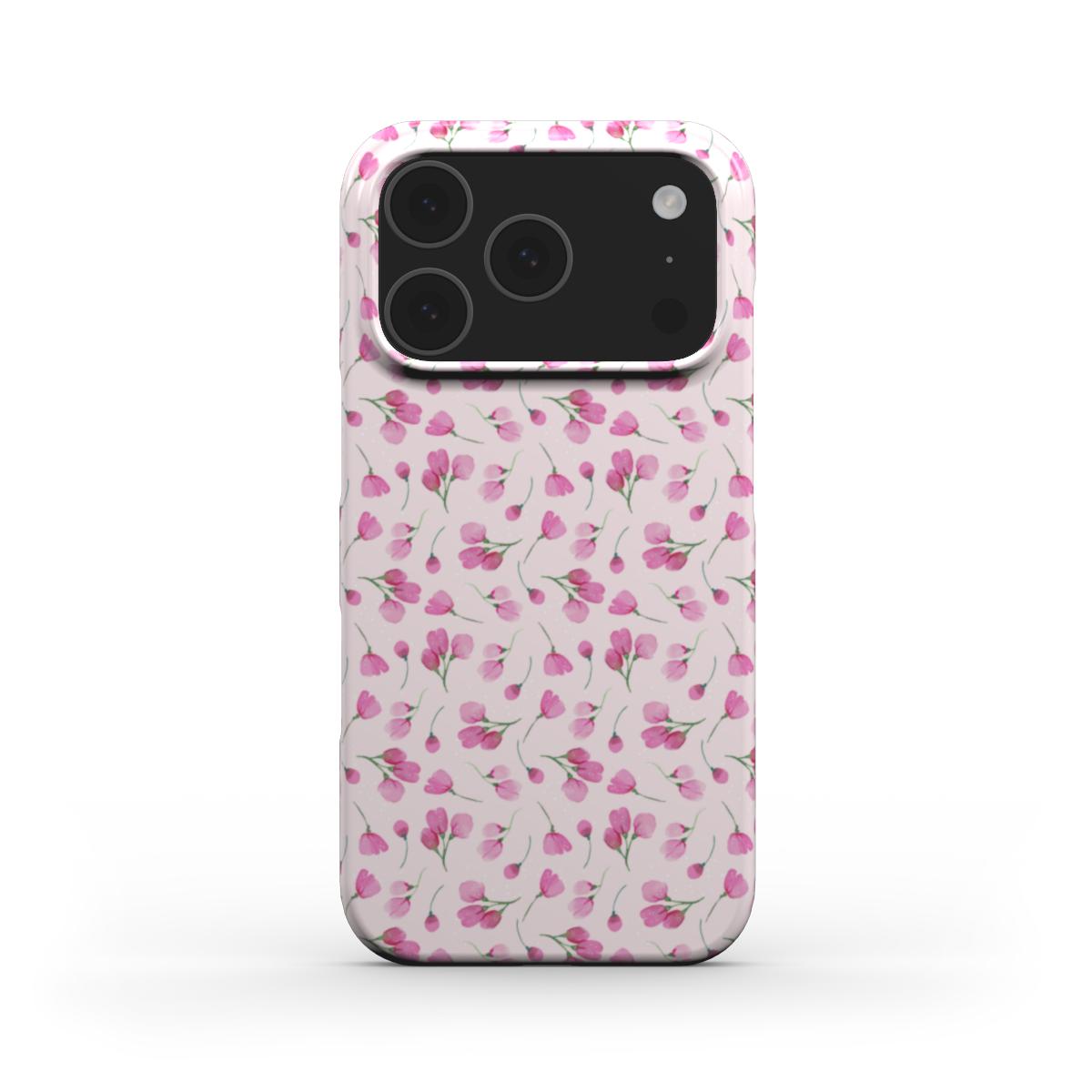 Pink little rose floral Phone Case