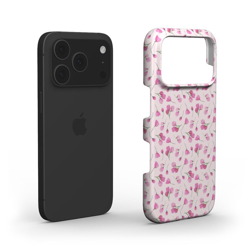 Pink little rose floral Phone Case
