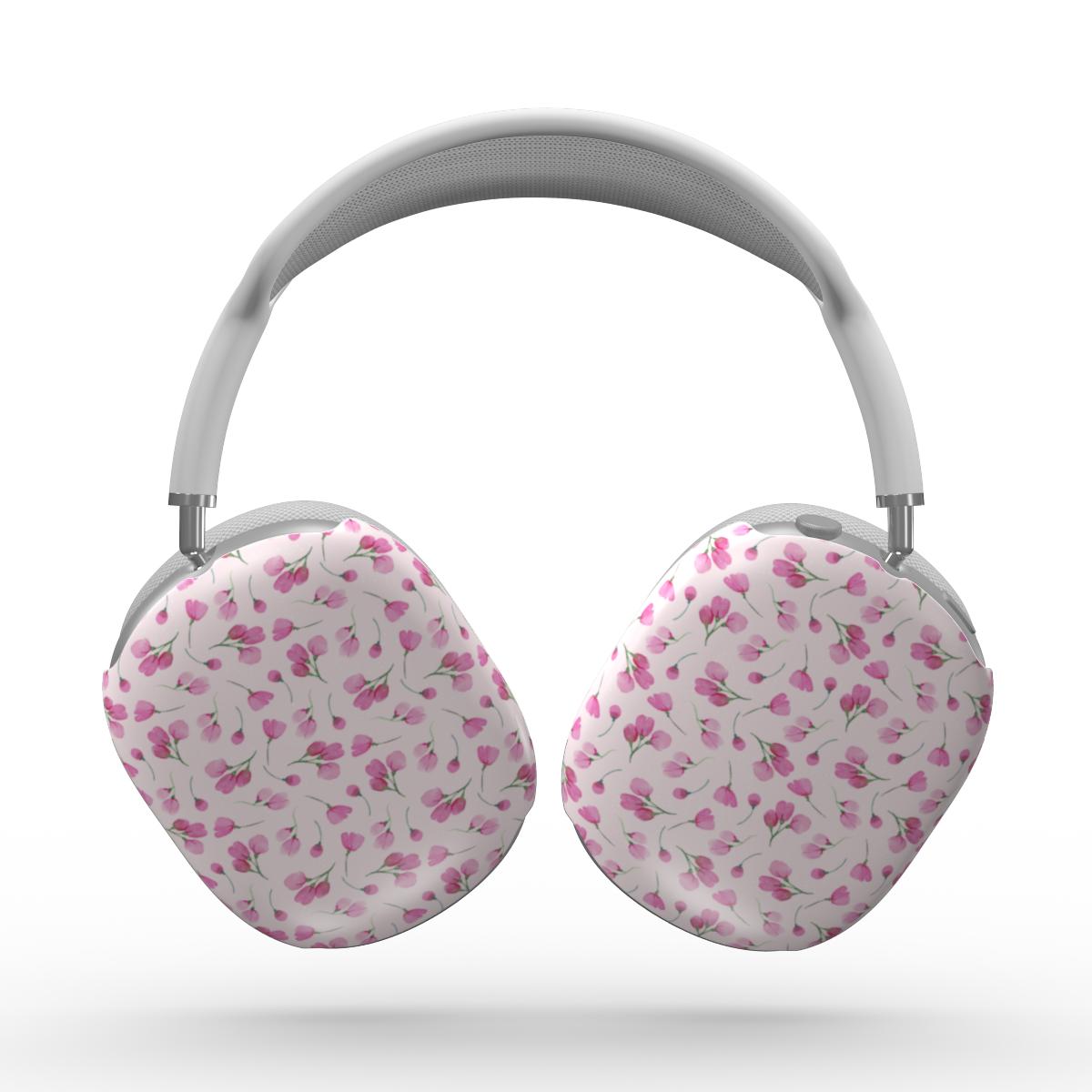 Pink little rose floral Apple AirPods Max Tough Case
