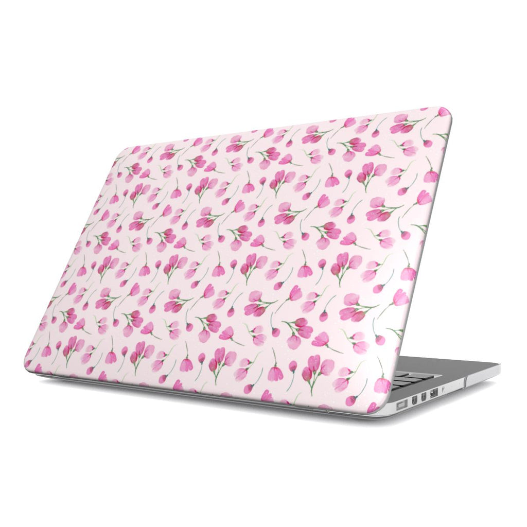 Pink little rose floral MacBook Case