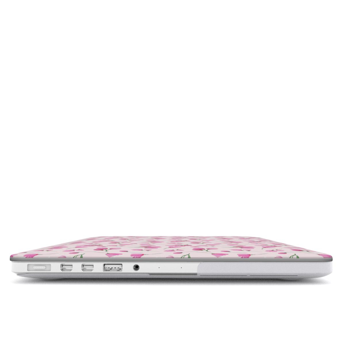 Pink little rose floral MacBook Case