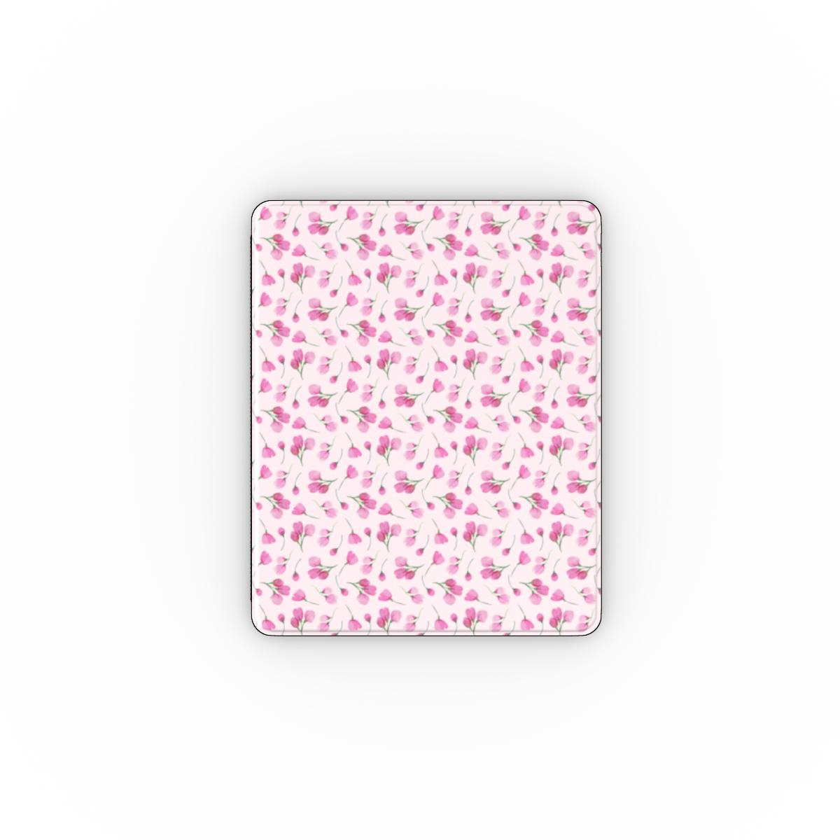 Pink little rose floral Apple iPad Case