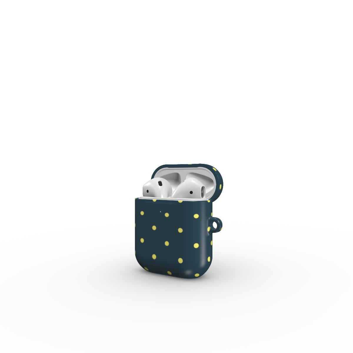 Hiyatt polka dots Apple AirPods Tough Case