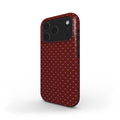 Blood polka dots Tough Phone Case