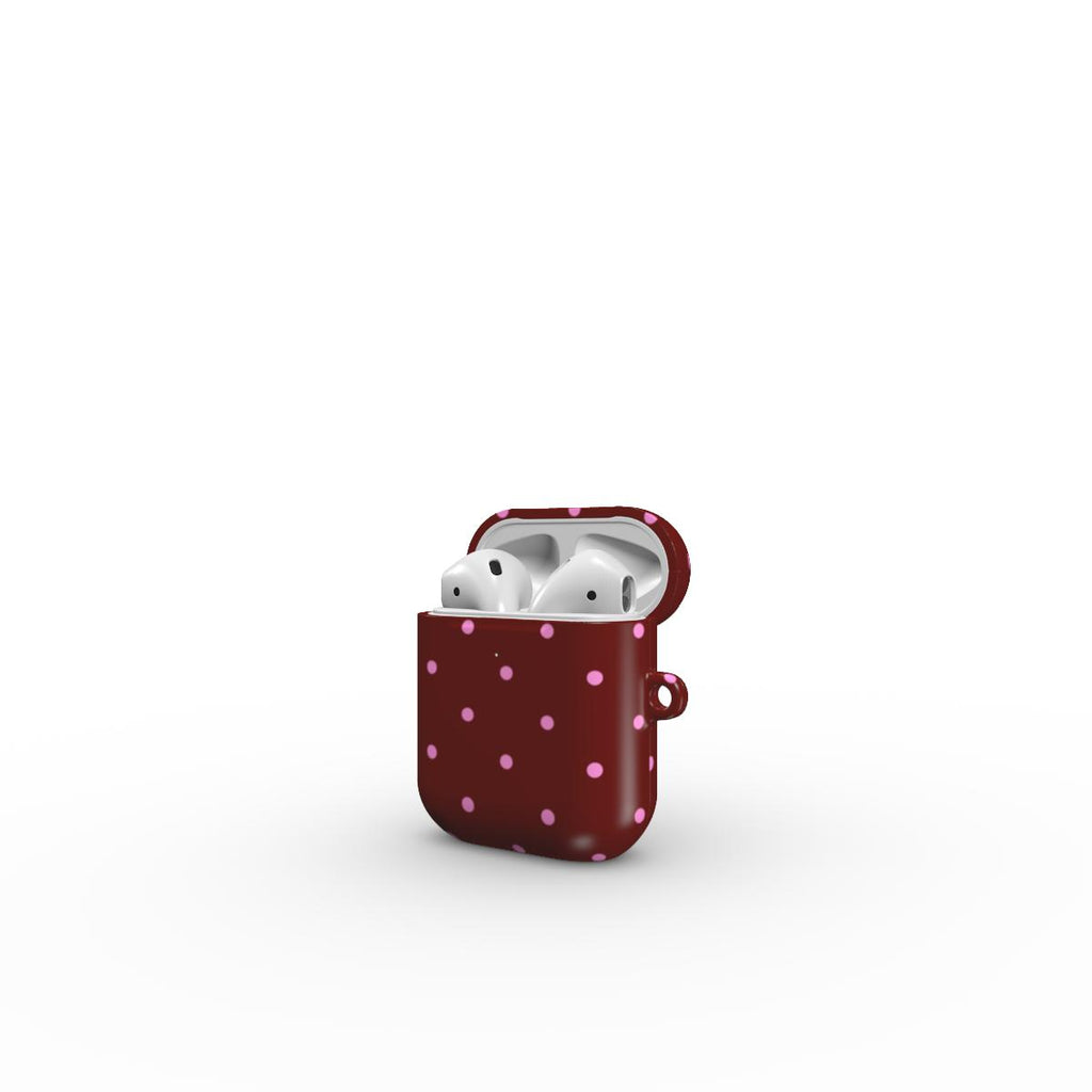 Blood polka dots Apple AirPods Tough Case