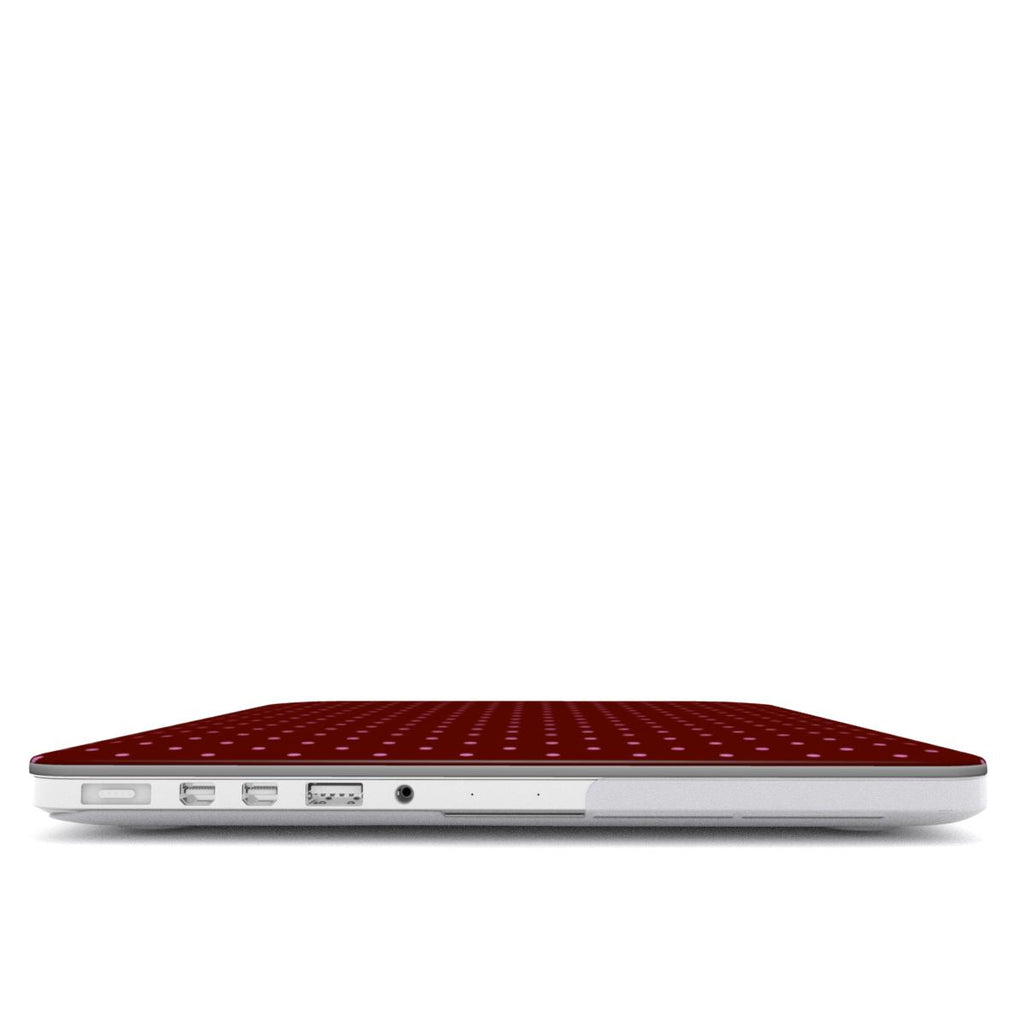 Blood polka dots MacBook Case
