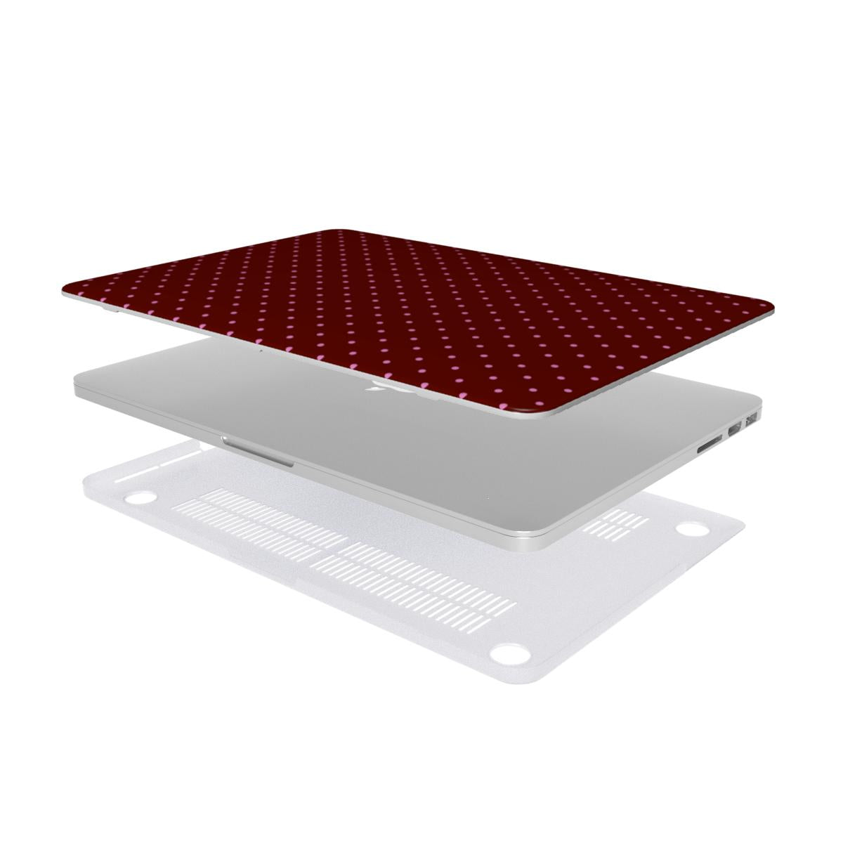 Blood polka dots MacBook Case