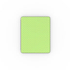 Lime polka dots Apple iPad Case