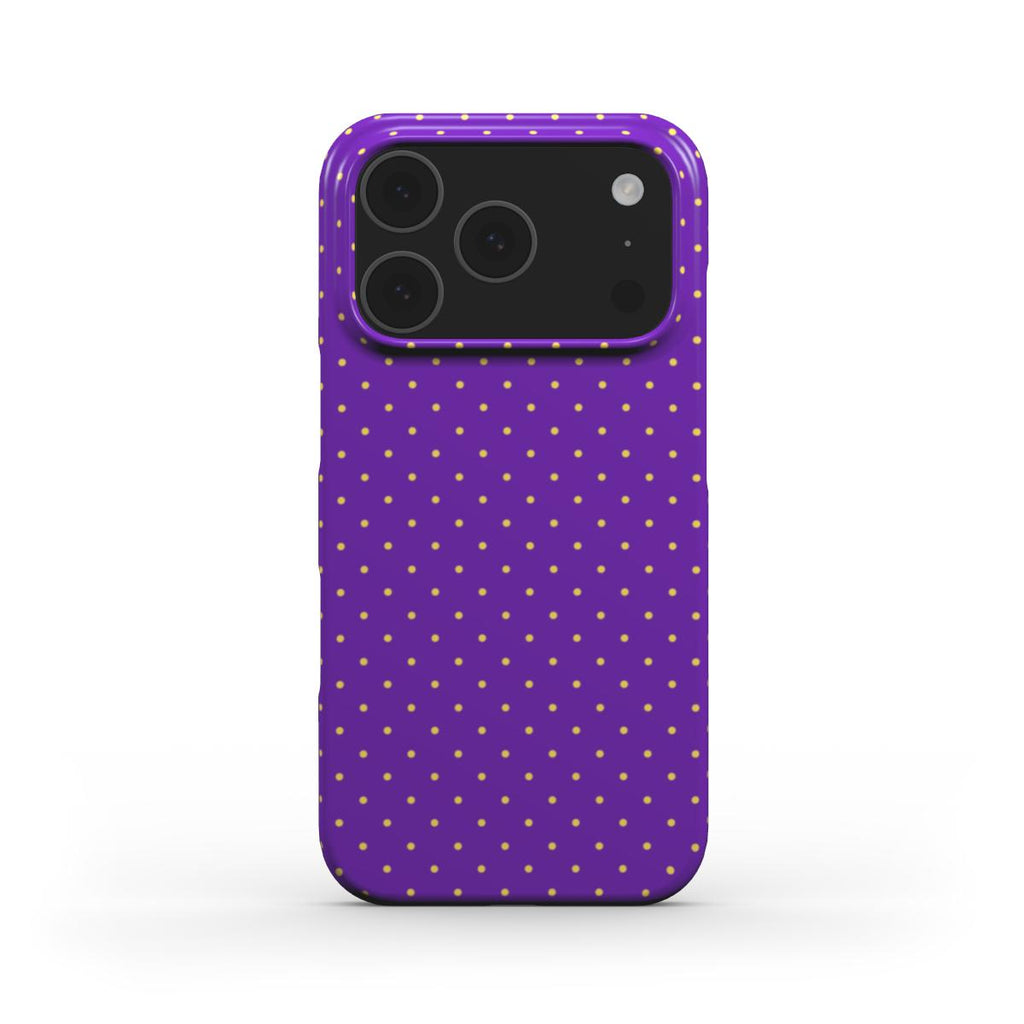Grape Polka Dots Phone Case