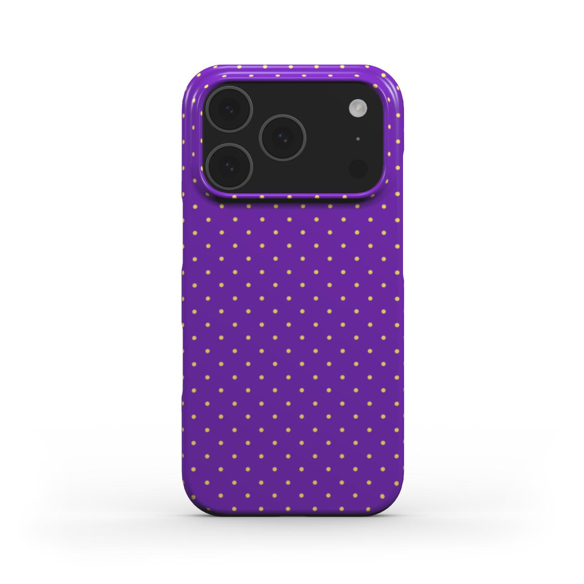 Grape Polka Dots Phone Case