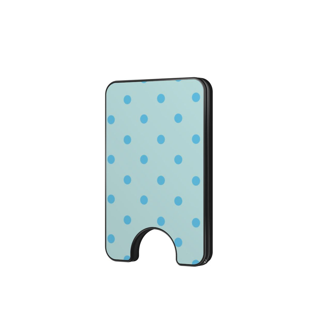 Light Blur Polka Dots Magnetic wallet