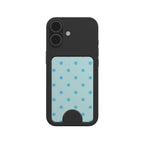Light Blur Polka Dots Magnetic wallet