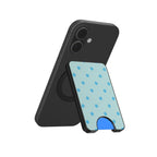 Light Blur Polka Dots Magnetic wallet