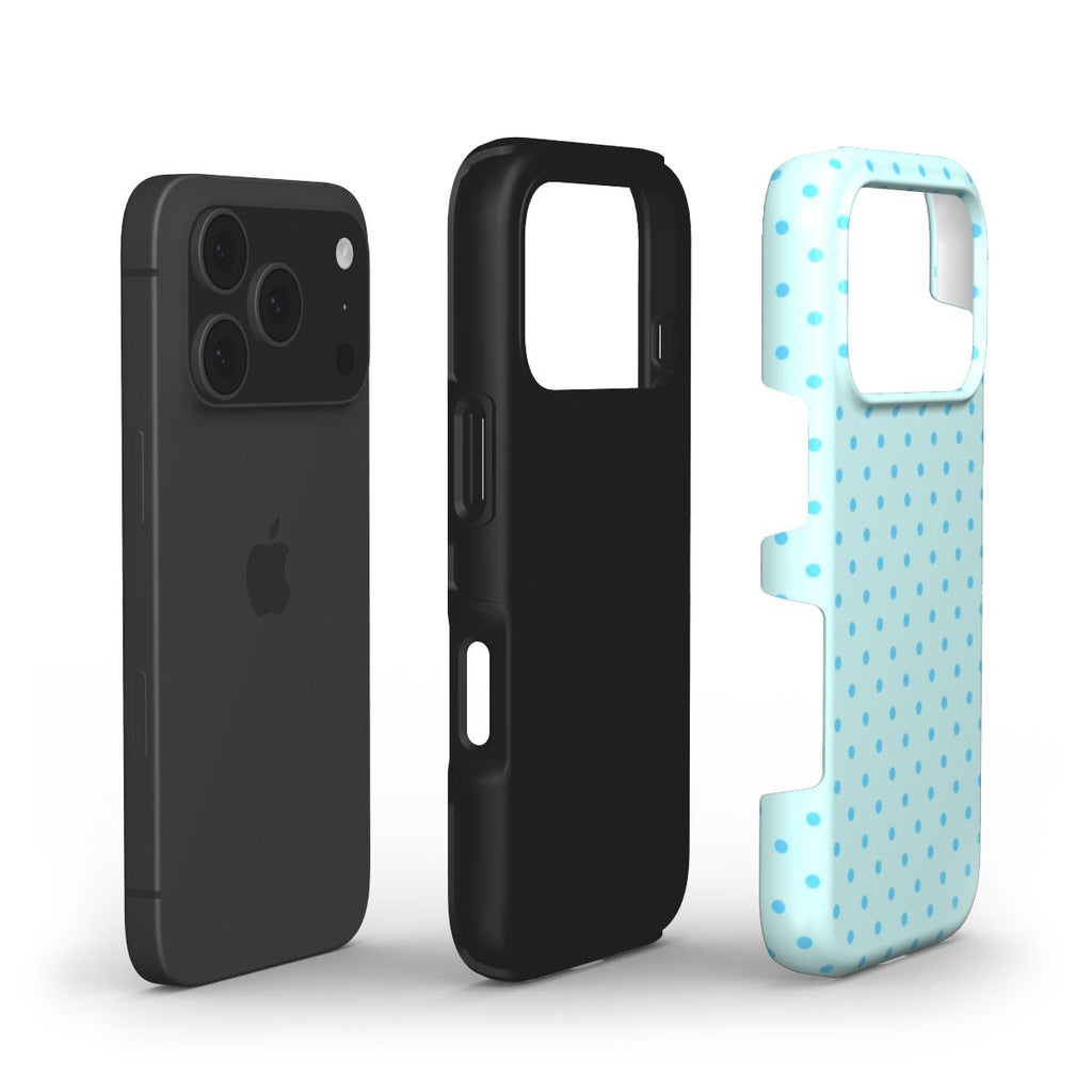 Light Blur Polka Dots Tough Phone Case