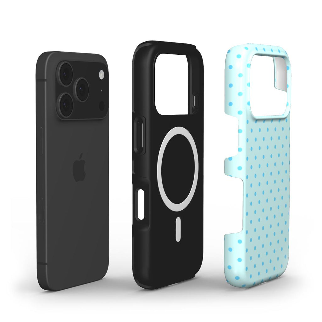 Light Blur Polka Dots MagSafe Tough Phone Case