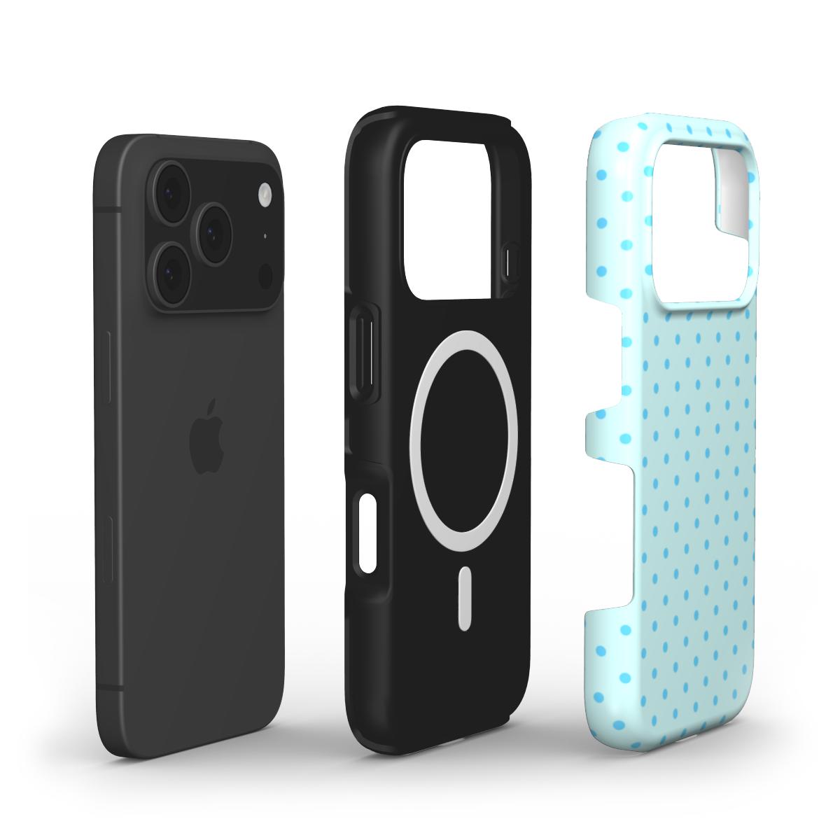 Light Blur Polka Dots MagSafe Tough Phone Case