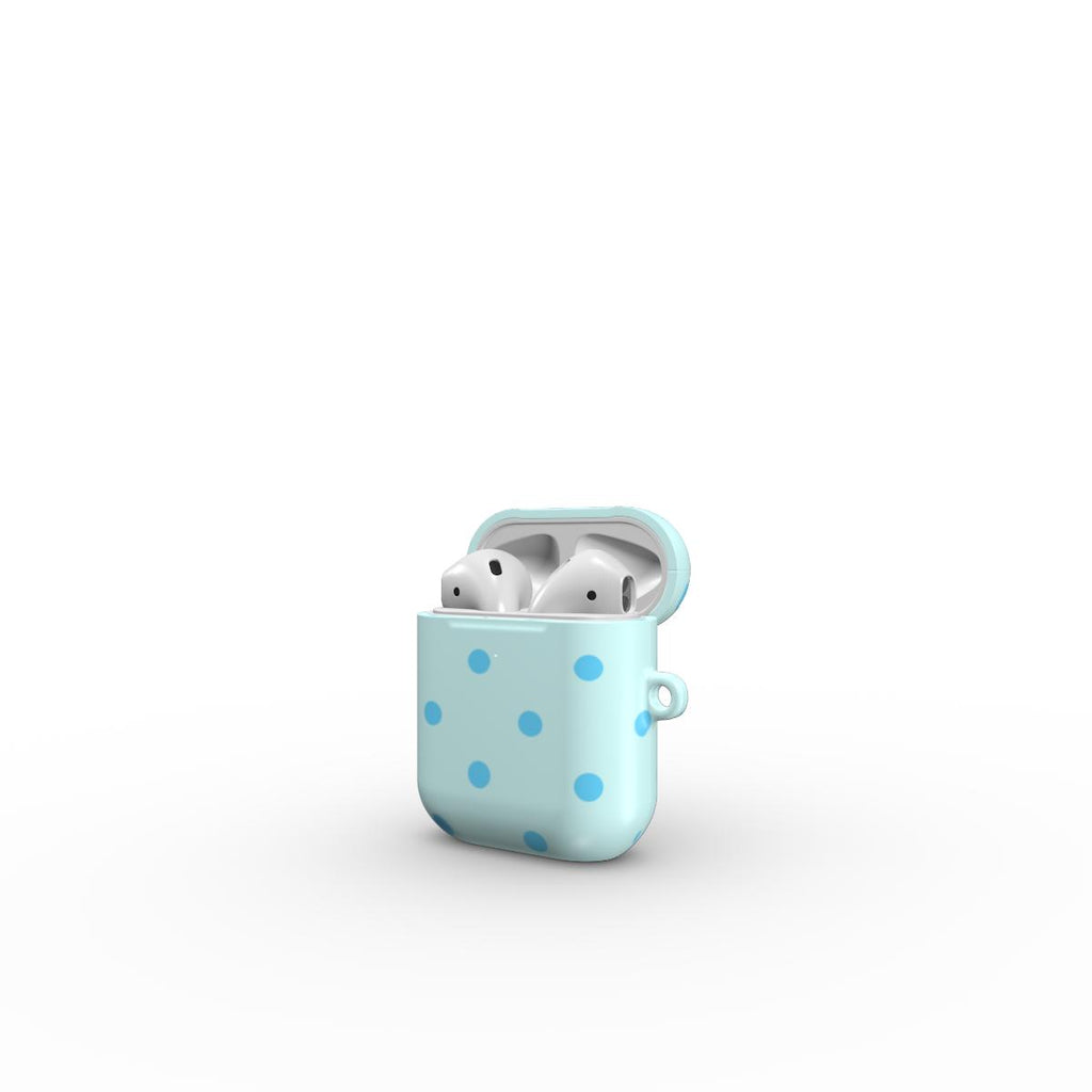 Light Blur Polka Dots Apple AirPods Tough Case