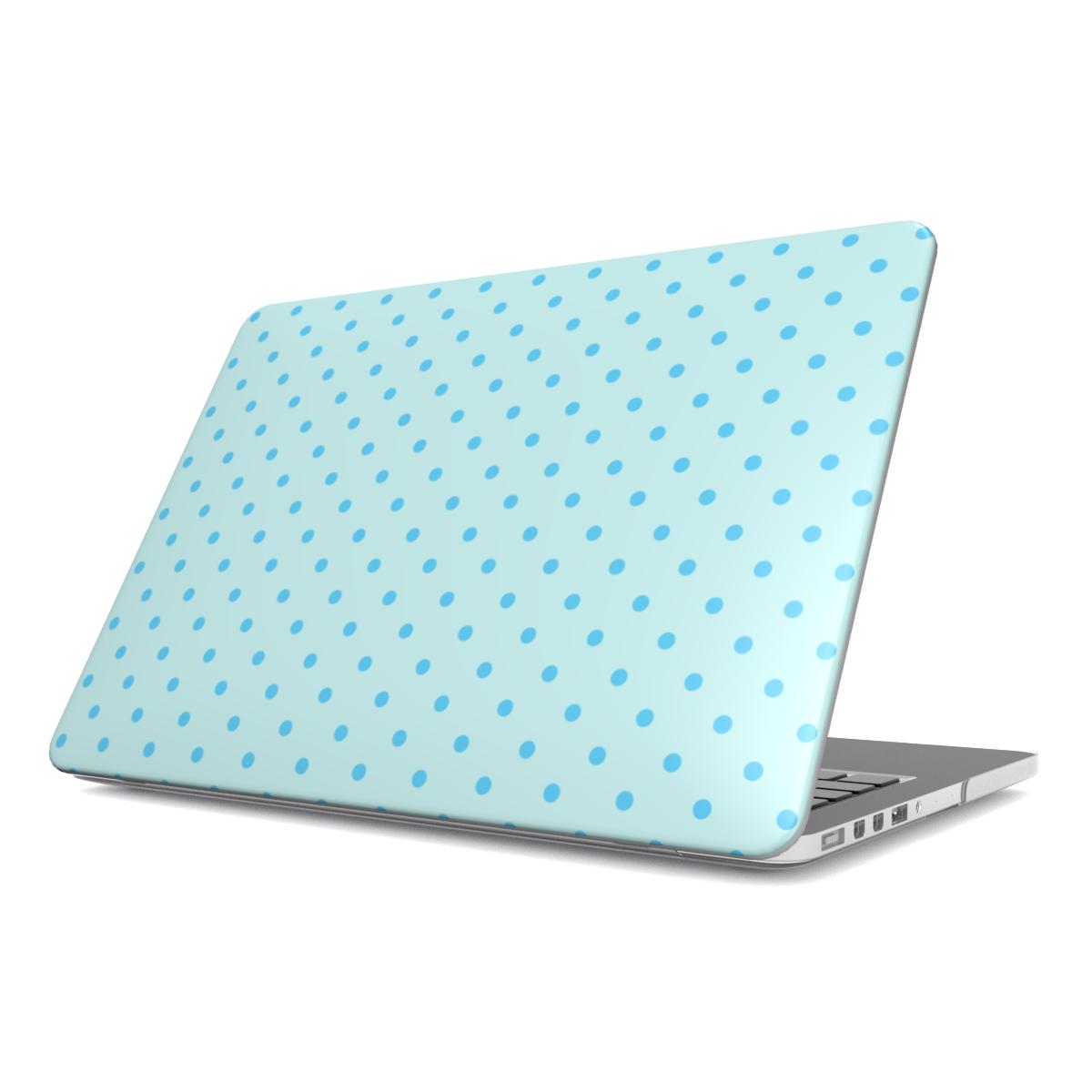 Light Blur Polka Dots MacBook Case