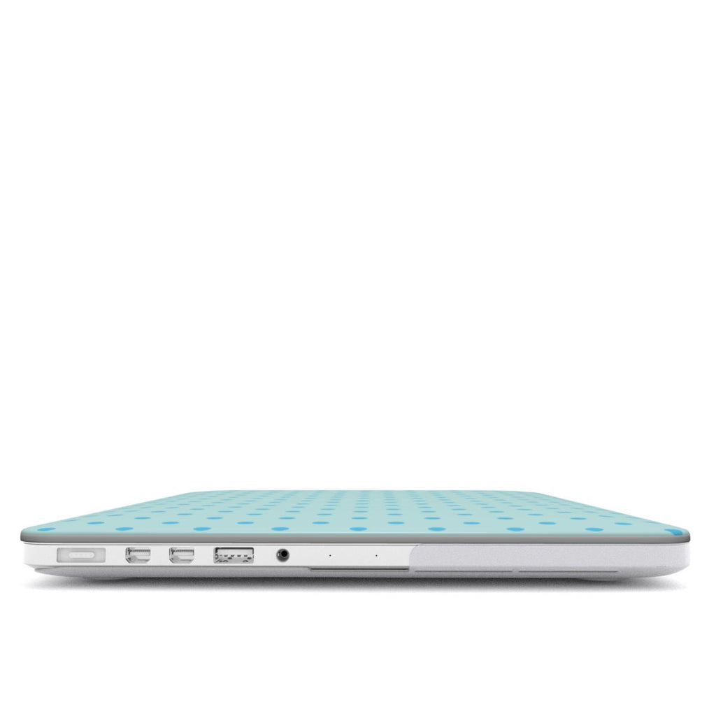 Light Blur Polka Dots MacBook Case