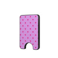Light Pink Polka Dots Magnetic wallet