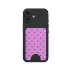 Light Pink Polka Dots Magnetic wallet