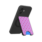Light Pink Polka Dots Magnetic wallet