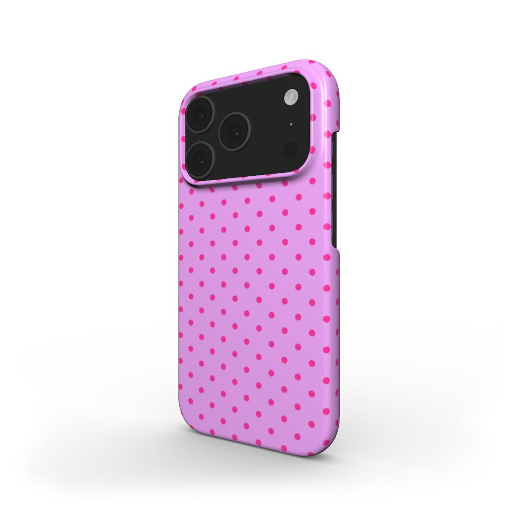 Light Pink Polka Dots Phone Case