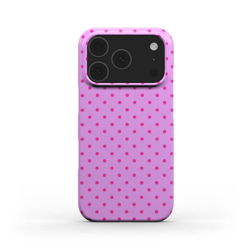 Light Pink Polka Dots Phone Case