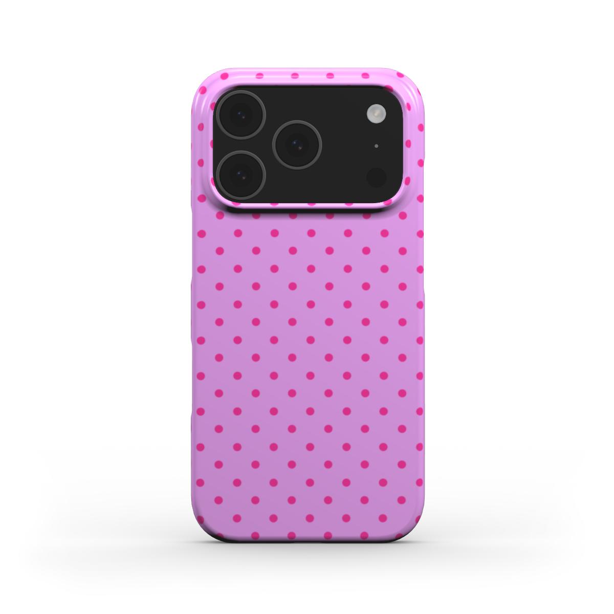 Light Pink Polka Dots Phone Case