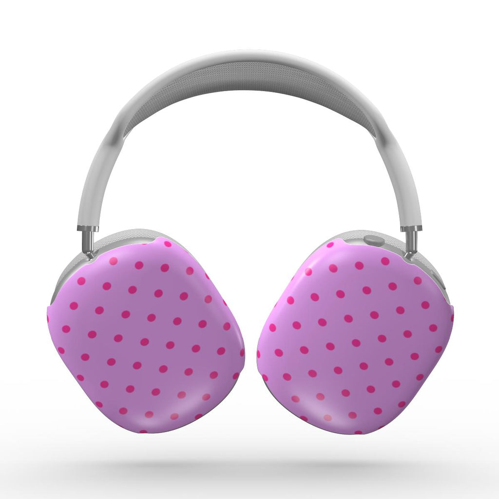 Light Pink Polka Dots Apple AirPods Max Tough Case