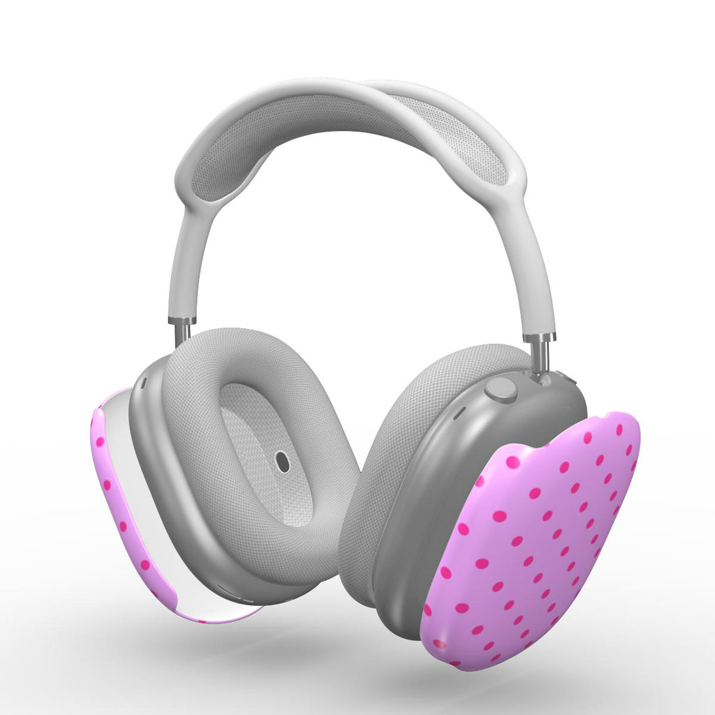 Light Pink Polka Dots Apple AirPods Max Tough Case