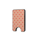 Carrot Orange Polka Dots Magnetic wallet