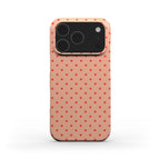 Carrot Orange Polka Dots Phone Case