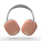 Carrot Orange Polka Dots Apple AirPods Max Tough Case