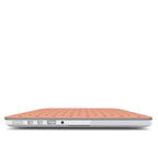 Carrot Orange Polka Dots MacBook Case