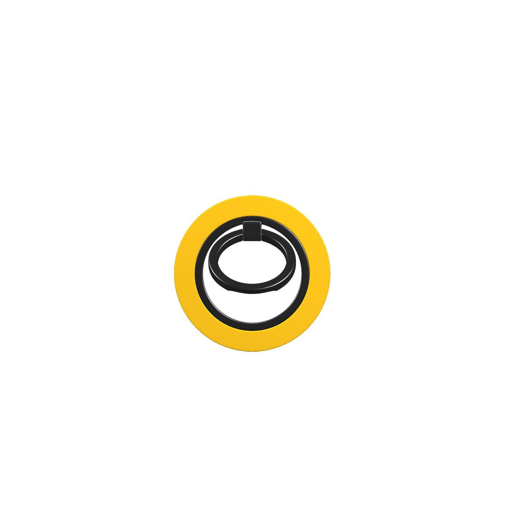 Basic Yellow Polka Dots Ring Holder