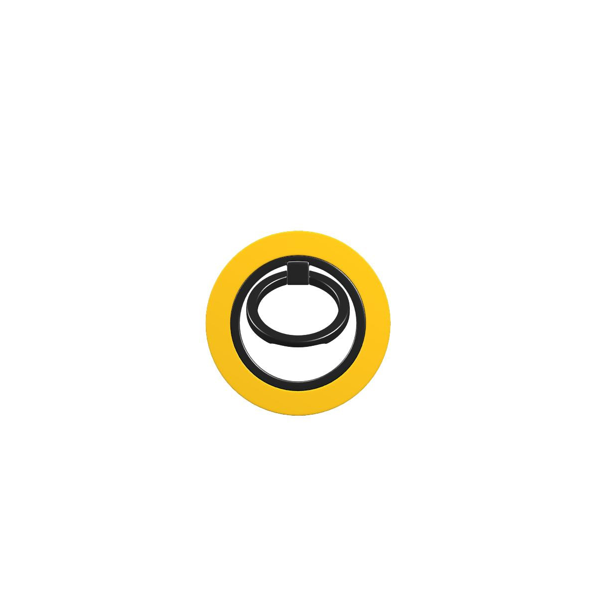 Basic Yellow Polka Dots Ring Holder