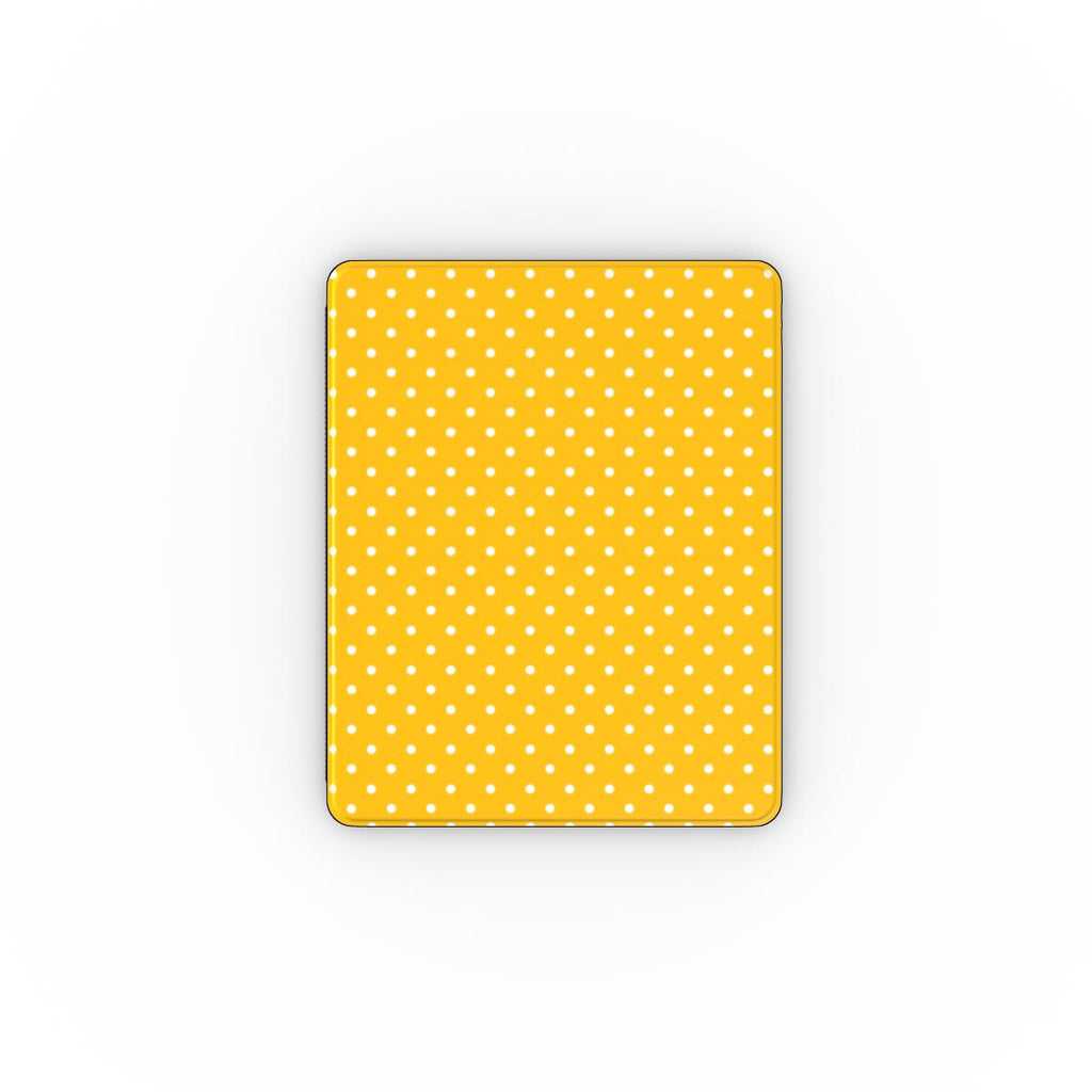 Basic Yellow Polka Dots Apple iPad Case