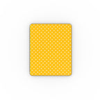 Basic Yellow Polka Dots Apple iPad Case