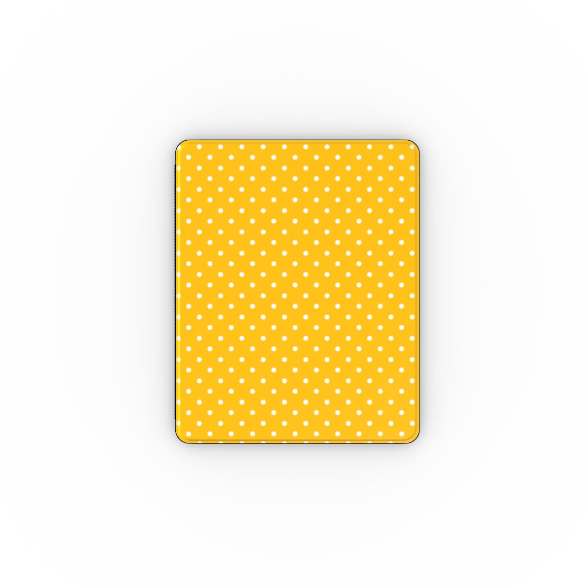Basic Yellow Polka Dots Apple iPad Case